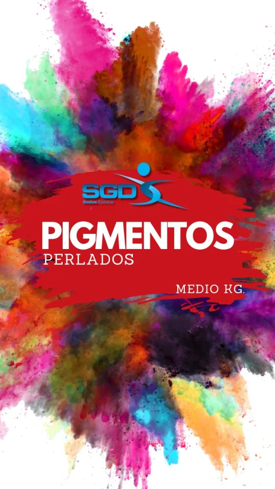 PIGMENTOS PERLADOS POR 500 GR.
