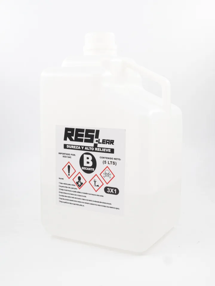 Envase de resina epóxica 3×1 de 5 kg